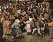 Pieter Bruegel Wedding dance oil painting artist